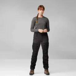 Damen Fjällräven Outdoorhosen^KEB TROUSERS W Damen - Trekkinghose