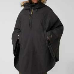 Best LUHKKA Damen - Poncho Damen Outdoorjacken