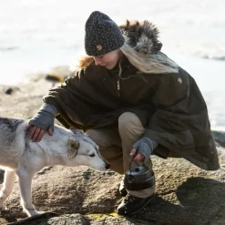 Best LUHKKA Damen - Poncho Damen Outdoorjacken