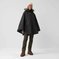 Best LUHKKA Damen - Poncho Damen Outdoorjacken