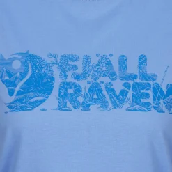 Damen Fjällräven Shirts Und Tops^LUSH LOGO T-SHIRT W Damen - T-Shirt