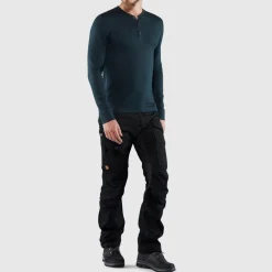 Herren Fjällräven Shirts Und Tops^SINGI MERINO HENLEY M Herren - Funktionsshirt