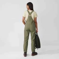 Damen Fjällräven Outdoorhosen^VARDAG DUNGAREE TROUSERS W Damen - Freizeithose