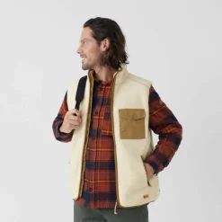 Herren Fjällräven Outdoorjacken^VARDAG PILE FLEECE VEST M Herren - Fleeceweste