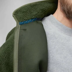 Hot VARDAG PILE JACKET M Herren - Fleecejacke Herren Pullover Und Fleecepullover