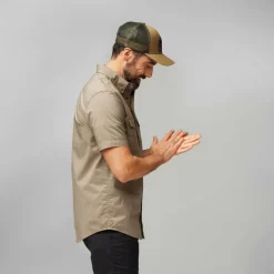 Outlet ÖVIK AIR STRETCH SS SHIRT M Herren - Outdoor Hemd Herren Hemden