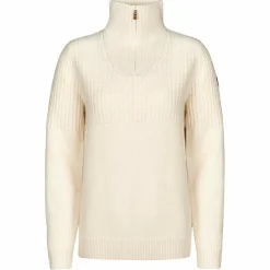 Damen Fjällräven Pullover Und Fleecepullover^ÖVIK HALF ZIP KNIT W Damen - Wollpullover