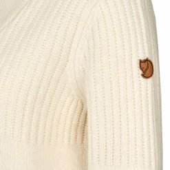 Damen Fjällräven Pullover Und Fleecepullover^ÖVIK HALF ZIP KNIT W Damen - Wollpullover