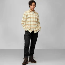 Damen Fjällräven Hemden^ÖVIK HEAVY FLANNEL SHIRT W Damen - Flanellhemd