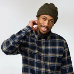 Discount ÖVIK HEAVY FLANNEL SHIRT M Herren - Flanellhemd Herren Hemden