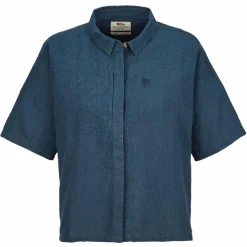 Damen Fjällräven Hemden^ÖVIK HEMP CAMP SHIRT SS W Damen - Outdoor Bluse