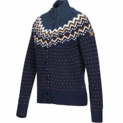 Damen Fjällräven Pullover Und Fleecepullover|Outdoorjacken^ÖVIK KNIT CARDIGAN W Damen - Wolljacke