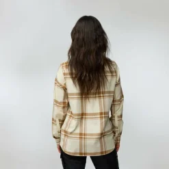 Damen Fjällräven Hemden^ÖVIK LITE FLANNEL SHIRT W Damen - Flanellhemd