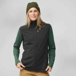 Damen Fjällräven Outdoorjacken^ÖVIK LITE FLEECE VEST W Damen - Fleeceweste