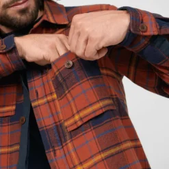 Herren Fjällräven Outdoorjacken^ÖVIK LITE PADDED SHIRT M Herren - Flanellhemd