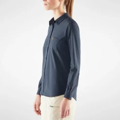 ÖVIK LITE SHIRT LS W Damen - Outdoor Bluse Damen Hemden