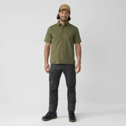 Herren Fjällräven Hemden^ÖVIK LITE SHIRT SS M Herren - Outdoor Hemd