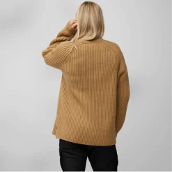 ÖVIK RIB SWEATER W Damen - Wollpullover Damen Pullover Und Fleecepullover