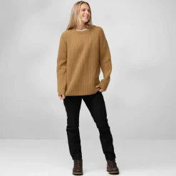 ÖVIK RIB SWEATER W Damen - Wollpullover Damen Pullover Und Fleecepullover