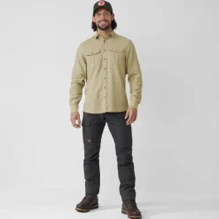 New ÖVIK TRAVEL SHIRT LS M Herren - Outdoor Hemd Herren Hemden