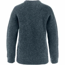 Damen Fjällräven Pullover Und Fleecepullover^ÖVIK WAFFLE KNIT W Damen - Wollpullover