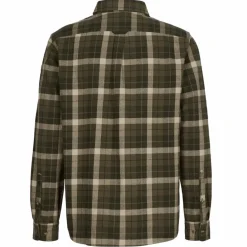 Herren Fjällräven Hemden^VÄRMLAND HEAVY FLANNEL SHIRT M Herren - Flanellhemd