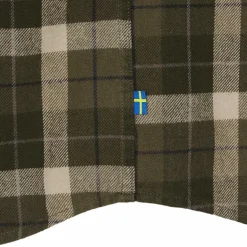 Herren Fjällräven Hemden^VÄRMLAND HEAVY FLANNEL SHIRT M Herren - Flanellhemd