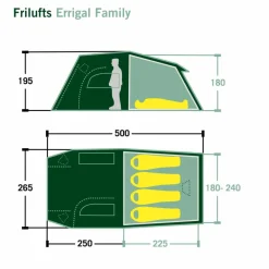 FRILUFTS Familienzelte|4-Personen-Zelte^ERRIGAL FAMILY - Familienzelt