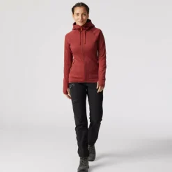 Damen FRILUFTS Pullover Und Fleecepullover|Outdoorjacken^FJERGEN HOODED FLEECE JACKET Damen - Fleecejacke