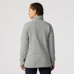 Sale HAGLEREN KNITTED FLEECE HALFZIP Damen - Fleecepullover Damen Pullover Und Fleecepullover