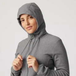 Outlet KILBAHA HOODED FLEECE JACKET Damen - Fleecejacke Damen Pullover Und Fleecepullover|Outdoorjacken