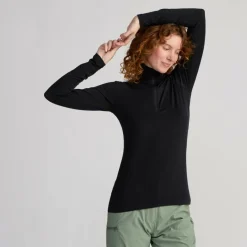 Hot OJOBI HALFZIP LONGSLEEVE Damen - Funktionsshirt Damen Shirts Und Tops