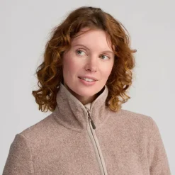 Damen FRILUFTS Pullover Und Fleecepullover|Outdoorjacken^REILA KNITTED FLEECE LONGJACKET Damen - Fleecejacke