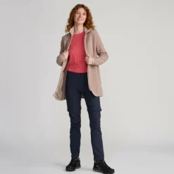 Damen FRILUFTS Pullover Und Fleecepullover|Outdoorjacken^REILA KNITTED FLEECE LONGJACKET Damen - Fleecejacke