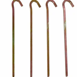 FRILUFTS Zeltzubehör^STEEL SQUARE-END PEGS, 23 CM (4 STK) - Zeltheringe