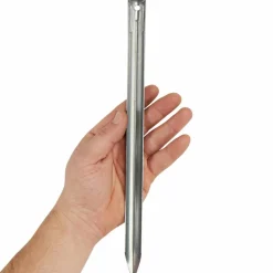 New STEEL V-SHAPE PEGS, 30 CM (10 STK) - Zeltheringe Zeltzubehör