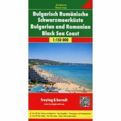 Best FUB BULGARISCH RUMÄNISCHE SCHWARZMEERKÜS - Straßenkarte Straßenkarten|Straßenkarten