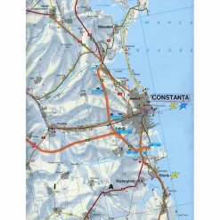Best FUB BULGARISCH RUMÄNISCHE SCHWARZMEERKÜS - Straßenkarte Straßenkarten|Straßenkarten