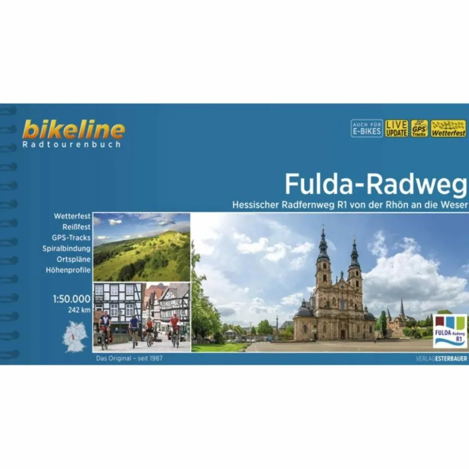 Radwanderführer Und Mountainbikeführer^FULDA-RADWEG - Radwanderführer