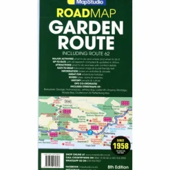 GARDEN ROUTE & ROUTE 62 TOURISTISCHE LANDKARTE 1:300.000 - Straßenkarte Straßenkarten|Straßenkarten