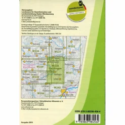 Sale GEISLINGEN A. D. STEIGE 1.25 000 Wanderkarten Und Winterkarten|Wanderkarten Und Winterkarten