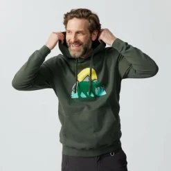 U BLUE FLEECE MOUNTAIN BEAR HOODIE Unisex - Hoodie Damen Pullover Und Fleecepullover|Pullover Und Fleecepullover