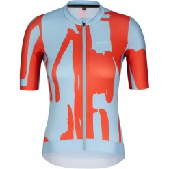 Damen Gonso Shirts Und Tops^ROAD JERSEY PRINT W Damen - Fahrradtrikot