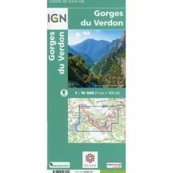 Hot GORGES DU VERDON 1 : 16 500 - Wanderkarte Wanderkarten Und Winterkarten|Wanderkarten Und Winterkarten