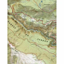 Hot GORGES DU VERDON 1 : 16 500 - Wanderkarte Wanderkarten Und Winterkarten|Wanderkarten Und Winterkarten