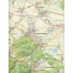 Fahrradkarten|Wanderkarten Und Winterkarten^GOTHA, INSELSBERG UND UMGEBUNG 1 : 35 00 - Wanderkarte