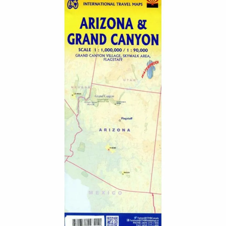 Clearance GRAND CANYON & ARIZONA - Straßenkarte Straßenkarten|Straßenkarten