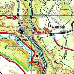 Sale GROSSE KARTE DER SÄCHSISCHEN SCHWEIZ LAMINIERT 1 : 30.000 - Wanderkarte Wanderkarten Und Winterkarten|Wanderkarten Und Winterkarten