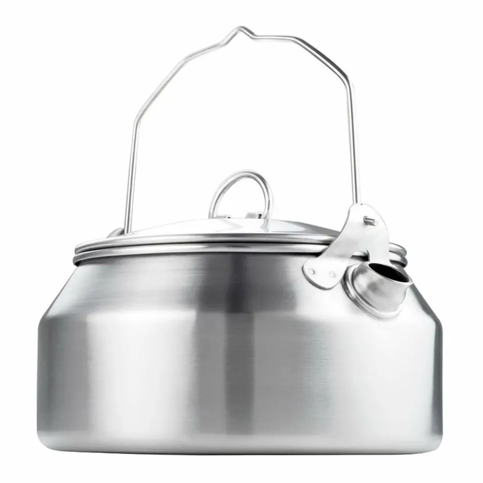 Best GLACIER STAINLESS TEA KETTLE- 1 QT. - Kaffeekessel Kaffee Equipment|Campingtöpfe Und Campinggeschirr