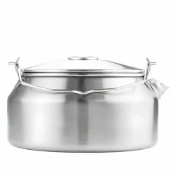 Best GLACIER STAINLESS TEA KETTLE- 1 QT. - Kaffeekessel Kaffee Equipment|Campingtöpfe Und Campinggeschirr